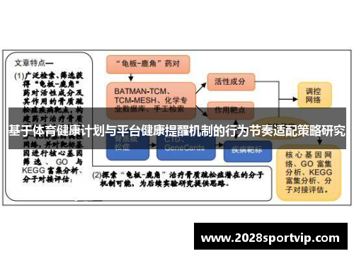 基于体育健康计划与平台健康提醒机制的行为节奏适配策略研究